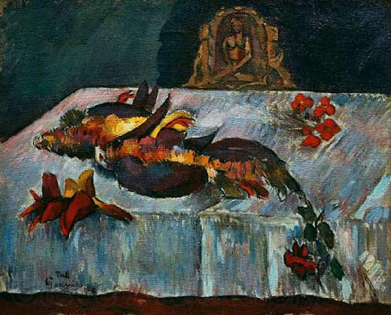 Paul Gauguin Gauguin Nature morte aux oiseaux exotiques II Spain oil painting art